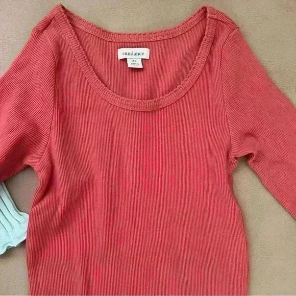 Sundance Rib Knit Tops Set of 2 Rib Tops: Women’s XS - Picture 3 of 9